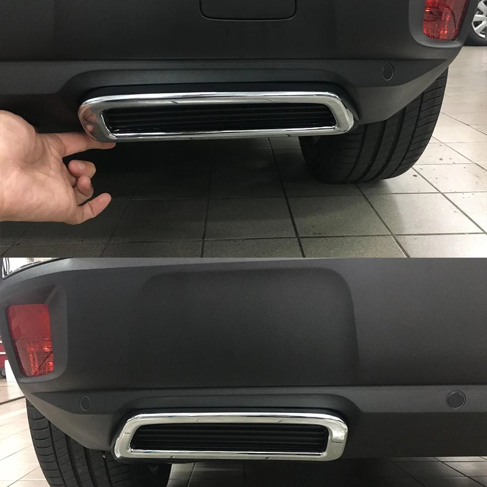 Accessori auto per Peugeot 3008 5008 Active Allure 2017 2021 marmitta di  scarico posteriore terminale tubo Decor GT line adesivi copertura  Trim|Modanature interne| - AliExpress