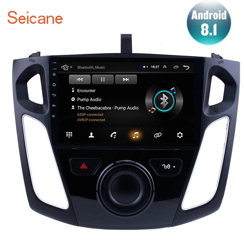 Seicane Android 8 1 2Din 9 &quotавтомобильный стерео для 2011 2012 2013 2014 2015 Ford Focus головное