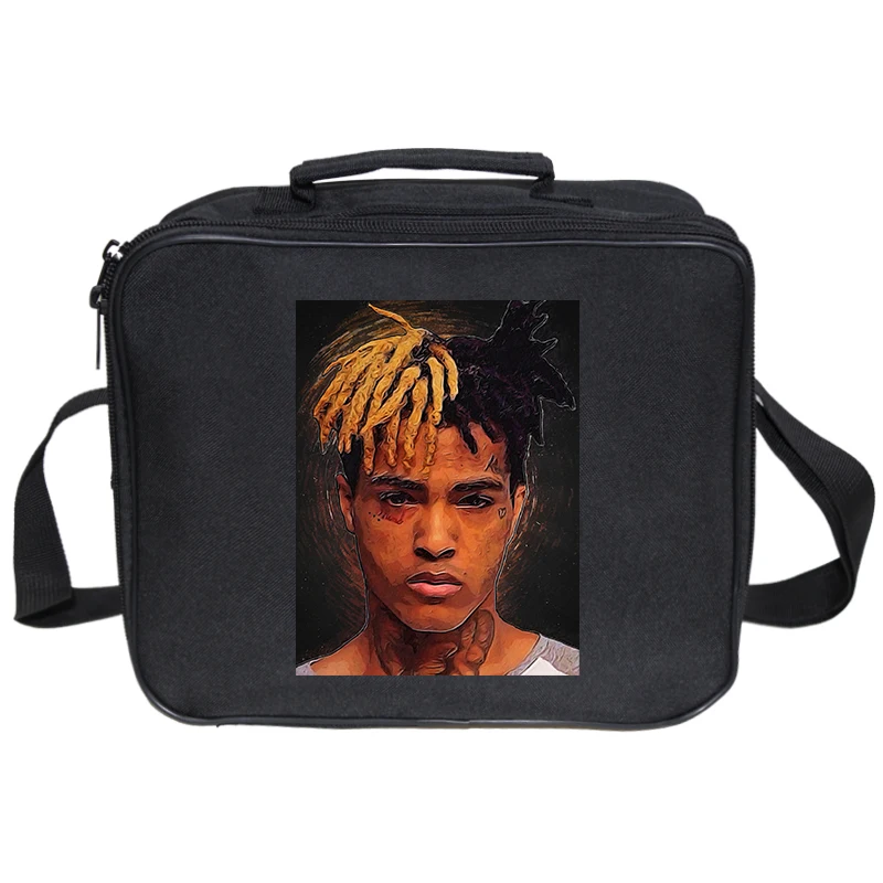 XXXTentacion сумки для обеда для женщин, большая детская сумка для обеда, изолированная сумка для обеда, Термосумка, коробка для еды, сумка для пикника, мужская сумка для Бенто-бокса - Цвет: 2