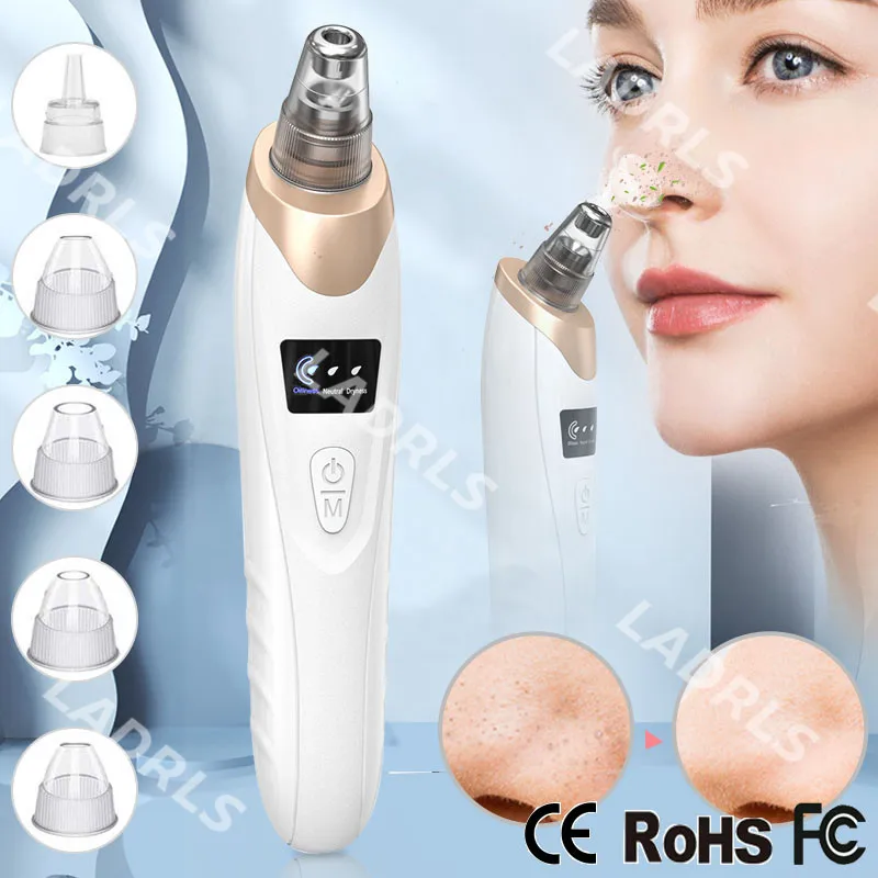 Blackhead Remover Face Deep Nose Cleaner T Zone Pore Acne Pimple Removal Vacuum Suction Facial Black head Beauty Clean Skin Too | Красота и