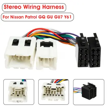 

Suitable for nissan patrol ISO wire harness stereo radio wire loom connector adapter Audio wiring harness