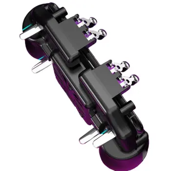 

Mobile Joystick Controller with Cooling Fan Six Finger Gamepad Fan Operation Gamepad For Ios For Android