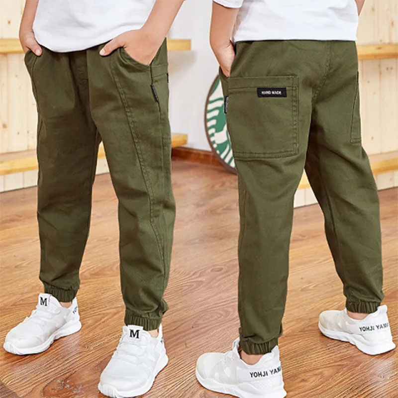 Childrenswear BOY'S Thin Pants Casual Pants Children Spring And Summer Pants Spring Clothing New Style Big Boy Skinny Pants