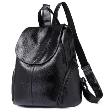 

Large-Capacity Backpack Anti-Theft Travel Backpack Flap Cover Anti-Theft Large Capacity Travel Backpack School Bag Unisex
