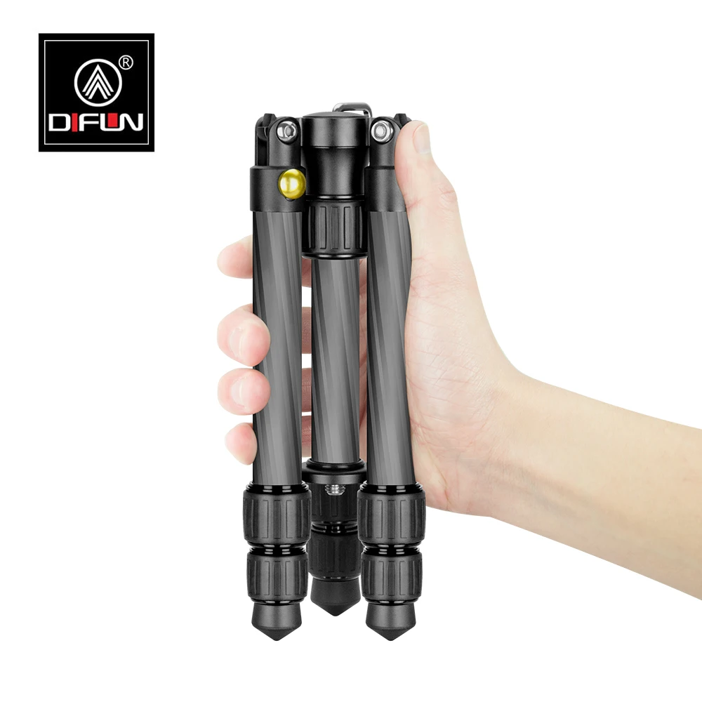 DIFUN карбоновый легкий Трипод гибкий Камара SLR подставка для телефона DW-322C