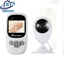 2,4 дюймов домашняя видеоняня для детей с высоким разрешением детская няня, безопасность беспроводная камера ночного видения контроль температуры