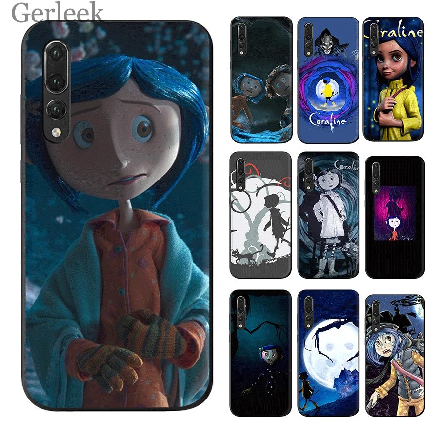

Phone Case TPU For P Smart Z P30 P20 P10 P9 P8 Lite Pro Plus Cover Coraline Cover Shell