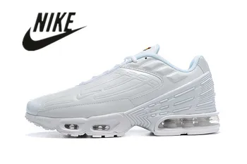

Original NIKE AIR MAX PLUS 3 men's running shoes outdoor breathable comfortable non-slip sport sneakers