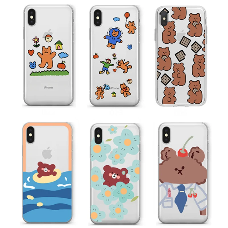 Новые силиконовые чехлы для телефонов iPhone 7 XR 11 Pro кактус с волнами авокадо 6 6s 8 Plus X
