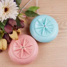 Бытовая мини стиральная машина портативная вращающаяся ультразвуковая турбина стиральная машина анти-обмотка тишина стерилизация легко носить с собой