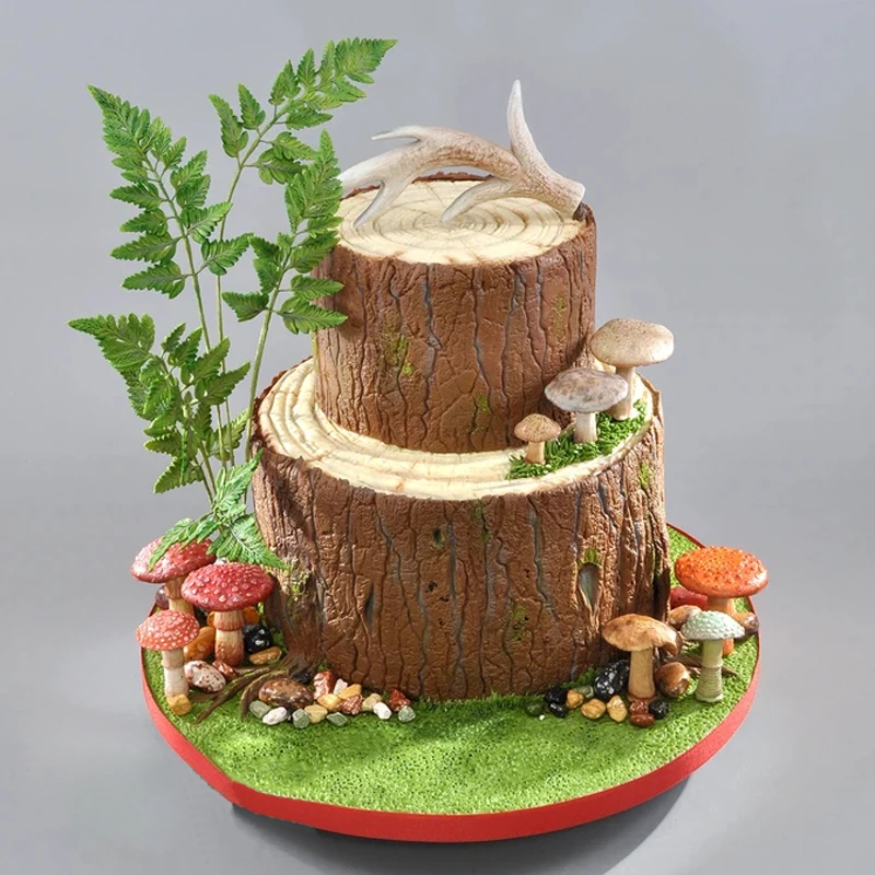 Moule à gâteau en Silicone 3D, maison château, fenêtre d'arbre de noël,  artisanat, bonbons chocolat Fondant, outils de décoration, DIY, B1378 -  AliExpress