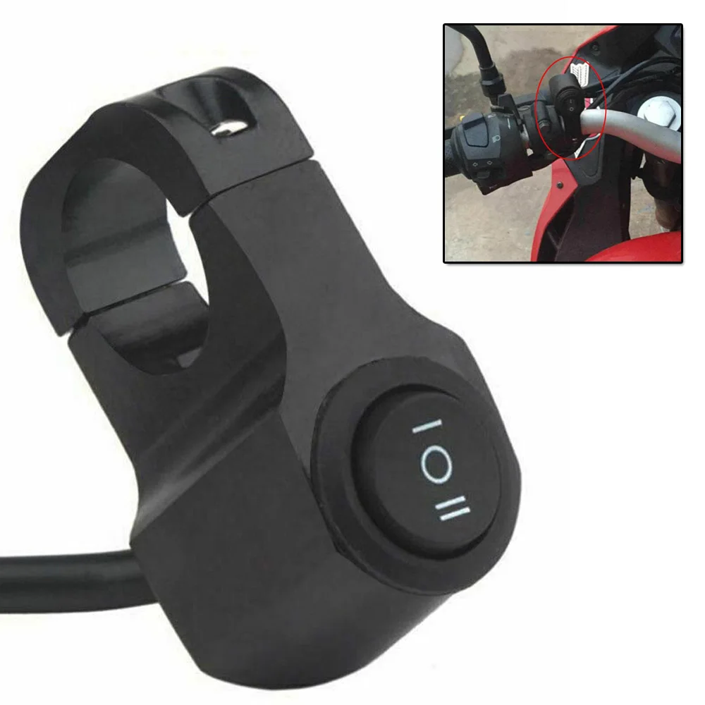 1 шт. черный светильник из алюминиевого сплава 7/8 дюйма 12 в пост. Тока