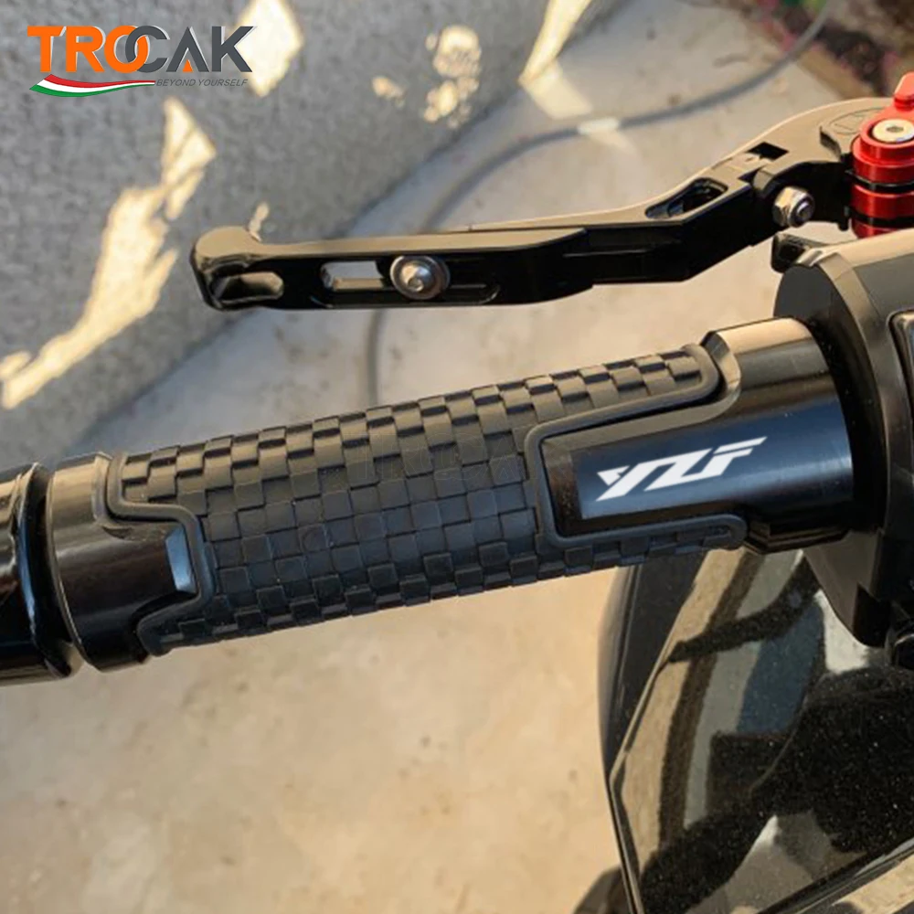 Ariete Gel Hand Grips & Bar End Set For Yamaha YZF R6 & R1 Superbikes 7 thumbnail image
