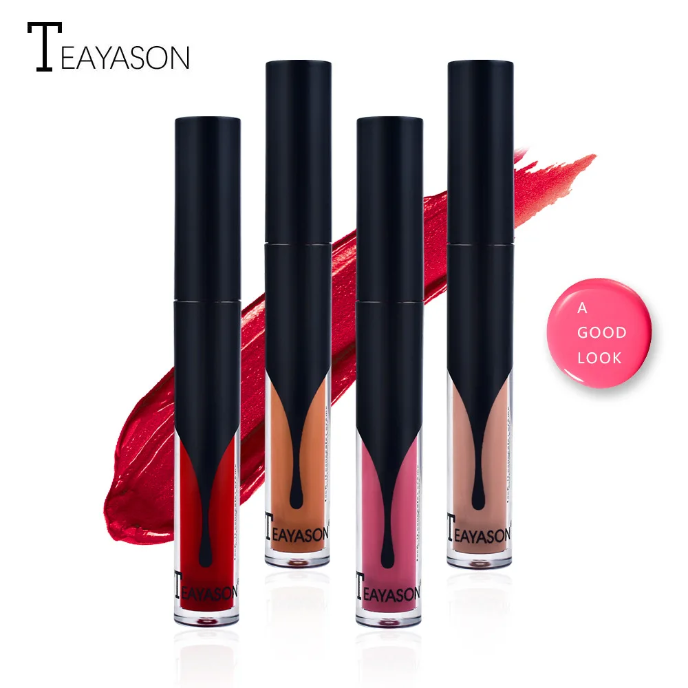 TAEYESON Matte Nude Pink Lip Gloss Waterproof Liquid Matte Lipstick Long Lasting Lips Makeup 12 Colors 1 TAEYESON Matte Nude Pink Lip Gloss Waterproof Liquid Matte Lipstick Long Lasting Lips Makeup 12 Colors 4