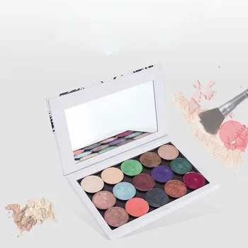 

Empty Magnetic Palette Makeup Palette Pad Tiger Head Large Pattern DIY New Makeup Palette Glitter Eyeshadow