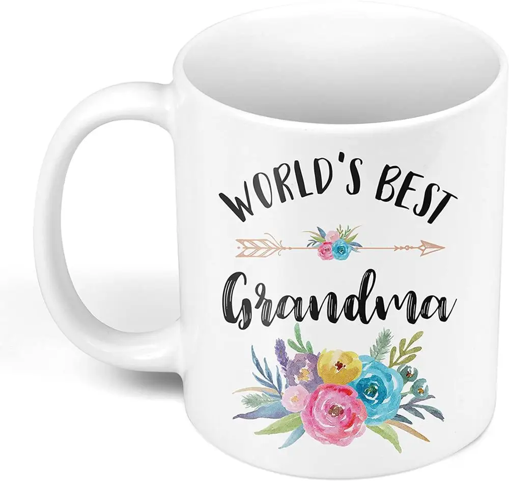 11 Oz Coffee Mug Best Grandma Ever Coffee Mug Gift Idea for Grandmom Grandmother 