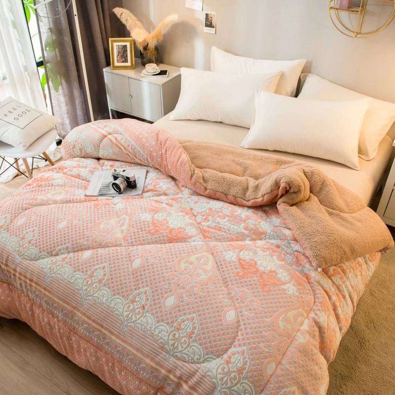 Новое роскошное осенне-зимнее мягкое Фланелевое берберское кашемир из флиса теплое толстое покрывало одеяла постельный комплект одеяло наматрасник