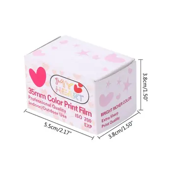 

1 Pc 35mm Color Print Film 135 Format Camera Lomo Holga Dedicated ISO 200 20EXP