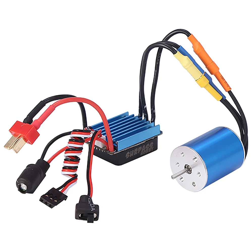 サーパスホビー-ラジコンカー用ブラシレスモーター,2430 kv,7200kv