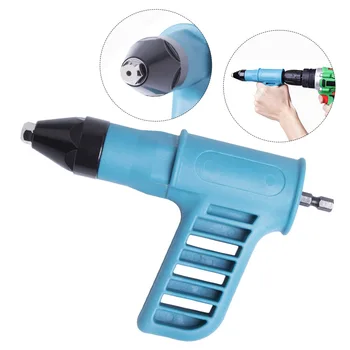 

Insert Nut Electric Rivet Adapter Cordless Drill Pull 2.4mm 4.0mm 4.8mm Durable Conversion Tool Portable Attachment Anti Slip