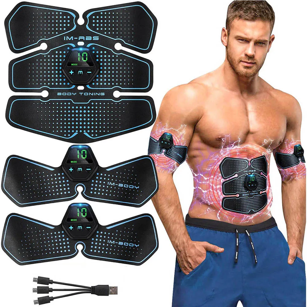 Best Seller Muscle-Stimulator Vibration Fitness-Massager Abs-Trainer Exercise Gym Abdominal Workout rZKDyJYll