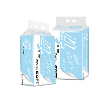 

Household Toilet Paper Wood Pulp Affordable Roll Paper Tissue Roll Paper Coreless Toilet Paper 12 Pieces