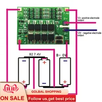 3 S 40A BMS литий-ионный Литий-полимерный устройство балансировки аккумуляторов PCM Зарядное устройство защиты БМС платы с баланса ячейки 12,6 V