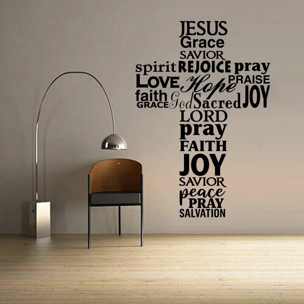 Adesivo Decorativo Salmo 91 Completo Deus Jesus Religião