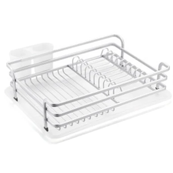 

Big deal Stainless Aluminium Kitchen Drying Dish Rack Sink Drain Holder Cutlery Drainer Accessories Storage Plate Organizer