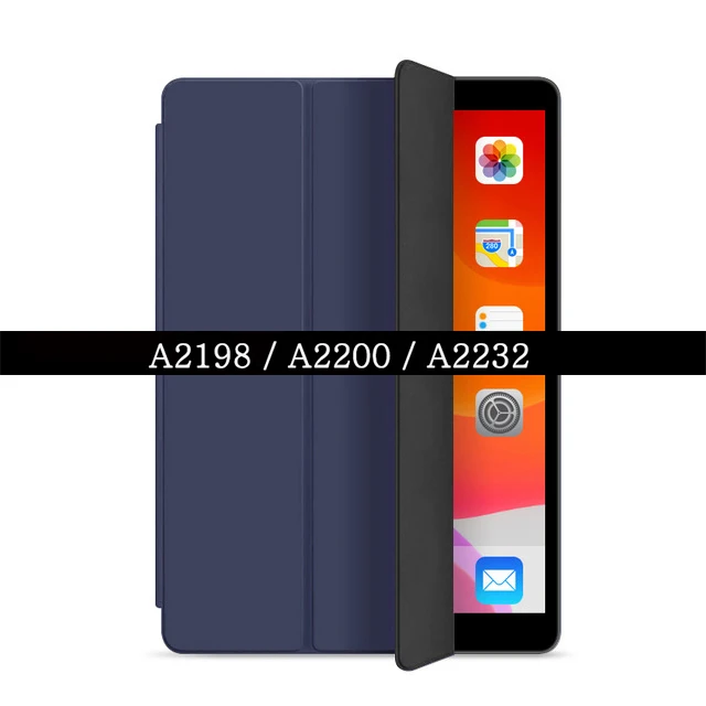 For iPad 10.23 Чехол-книжка с подставкой для Apple iPad 10,2 7th A2198 A2200 A2232 LTE wifi Магнитный чехол из искусственной кожи с функцией автоматического пробуждения/сна Smart Cover - Цвет: For iPad 10.23