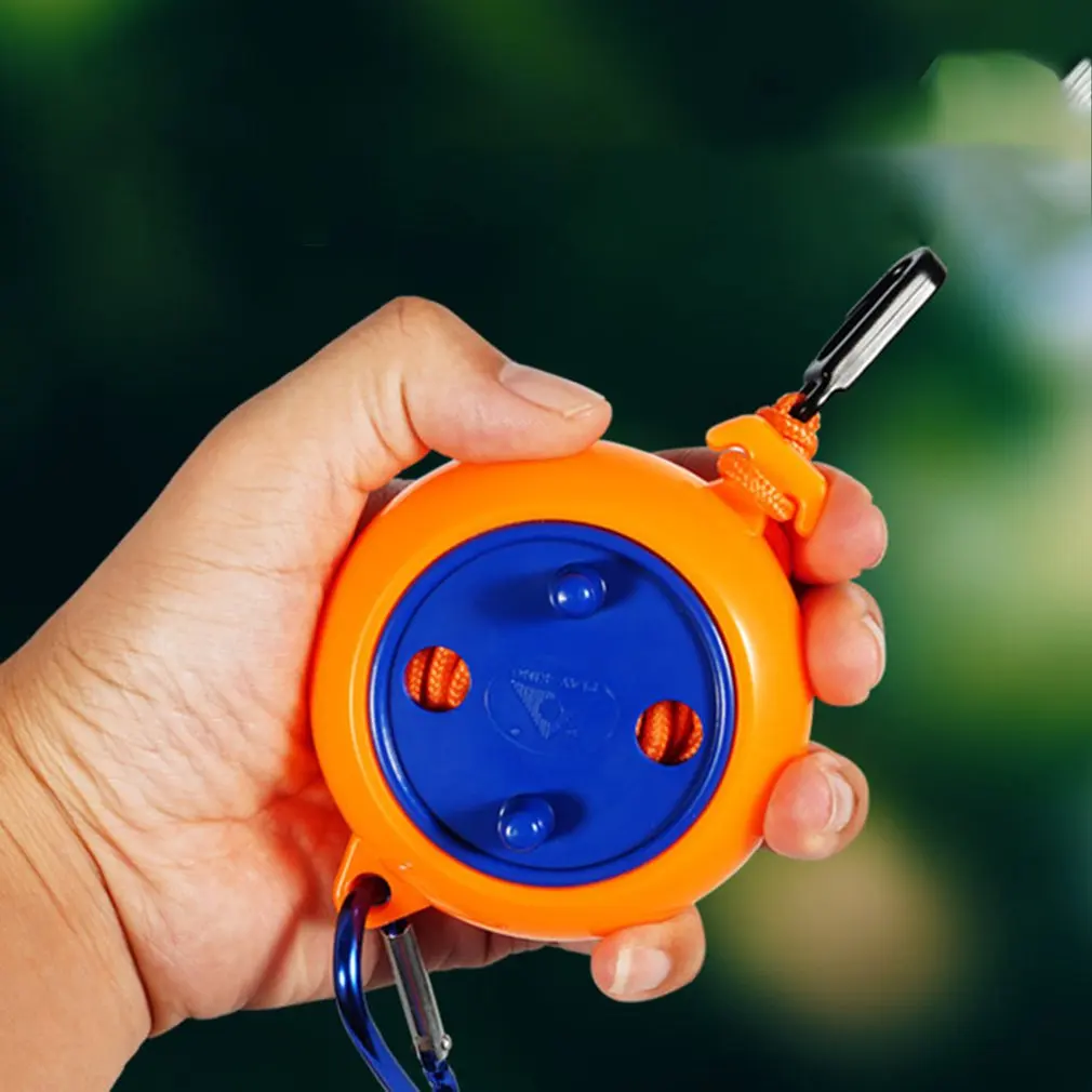 Retractable12MClotheslinePlasticWashingLineSuppliedFittingsIndoorOutdoorCamping