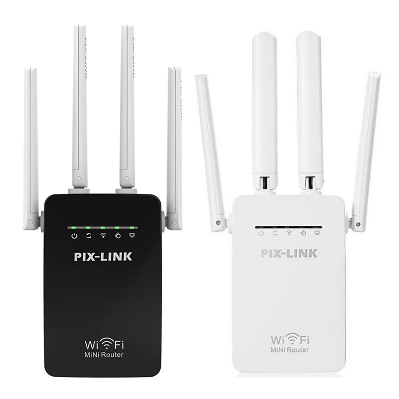 PIXLINK 300 Мбит/с Беспроводной Маршрутизаторы Wi Fi ретранслятор вакуумный