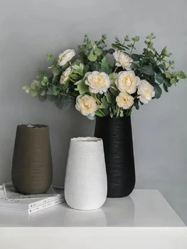 

CREATIVE SIMPLE MODERN CERAMIC VASE COLOR DRAWING LIVING ROOM TABLE HOME DECORATION HOME DECORATION ACCESSORIES MODERN