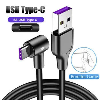 

Charging Cable Mobile Phone Charger Cord Data Cable Type-C USB 5A Fast Charging Charger Data Cable for Huawei P20 P30 Pro Lite