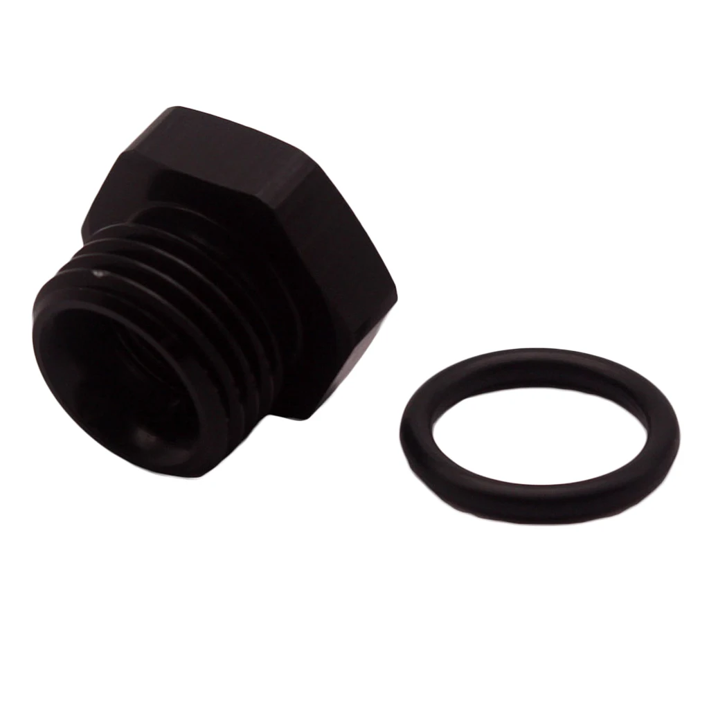 AN 6 (AN6 06) ORB Hex Head Port Plug with O ring Boss With 1/8" NPT Port|Fuel Inject. Controls & Parts| - AliExpress