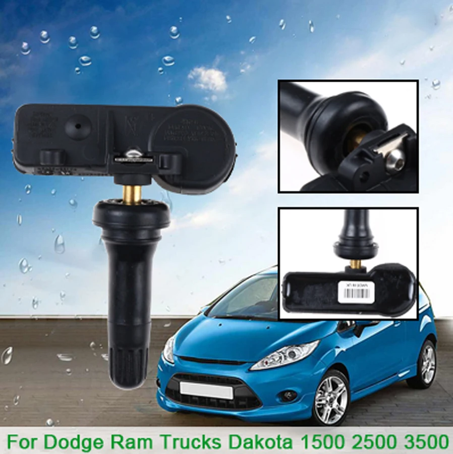 4 шт. датчик давления в шинах TPMS сенсор для 08-10 Dodge Ram 1500 2500 3500 Dakota 68137699AA