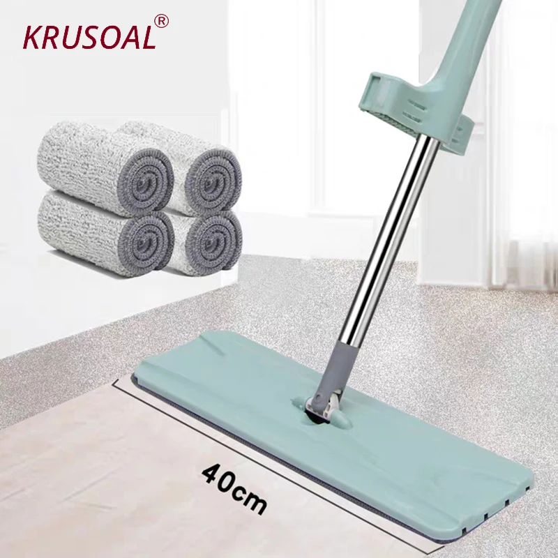 self wash spin mop