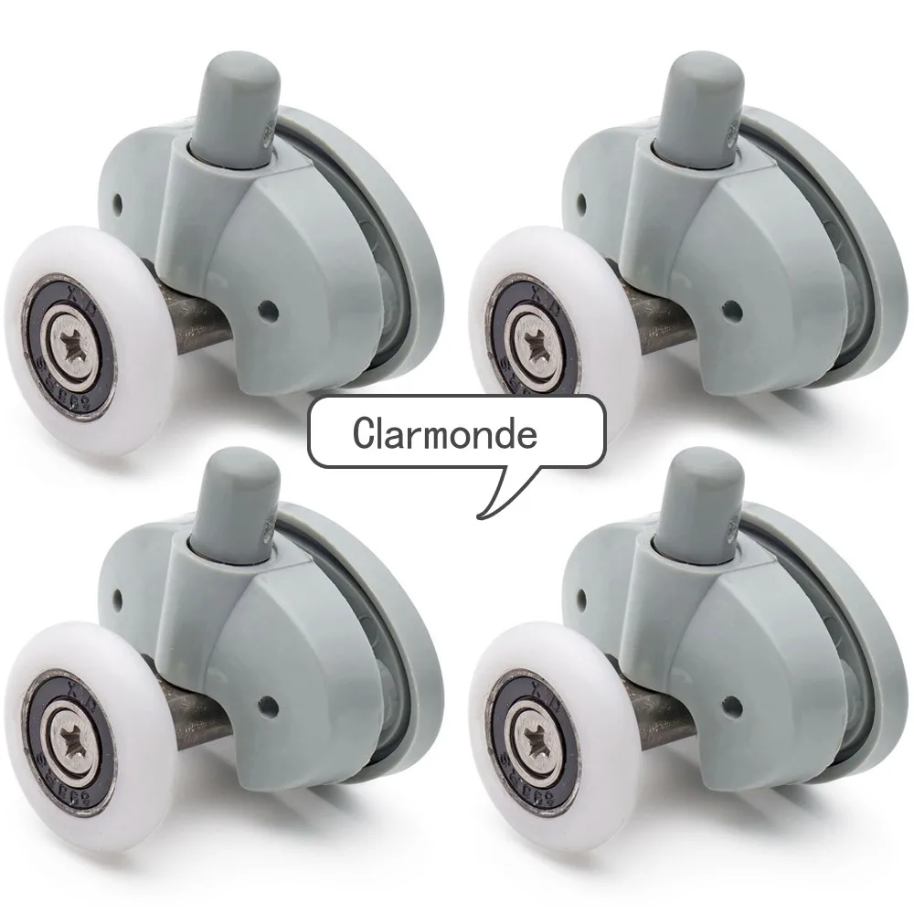 Shower Rooms Cabins Pulley Shower Room Roller /Runners/Wheels/Pulleys Diameter23mm/25mm Hole distance 26mm