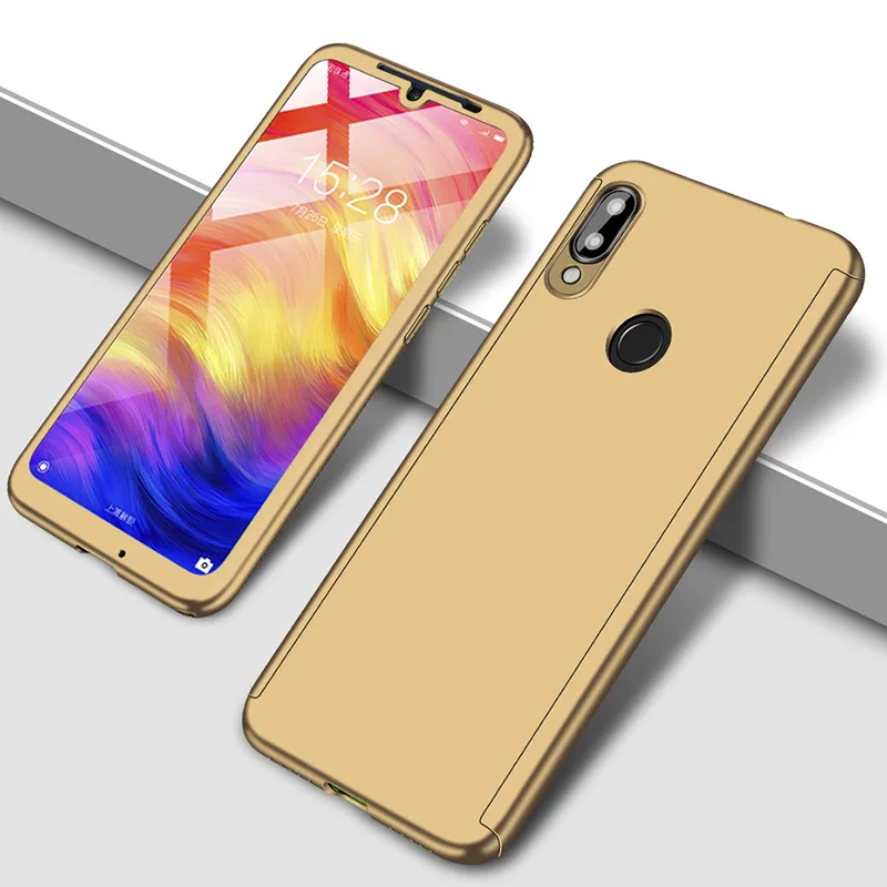 Gold Противоударный чехол для телефона чехол-накладка для Redmi Note 8 iPhone 7 6 Plus 5 iPad Pro 4A 4X5 плюс 5A 6A 7A 8A корпус 360 Полный корпус чехол для Redmi K20 Pro - Цвет: Gold