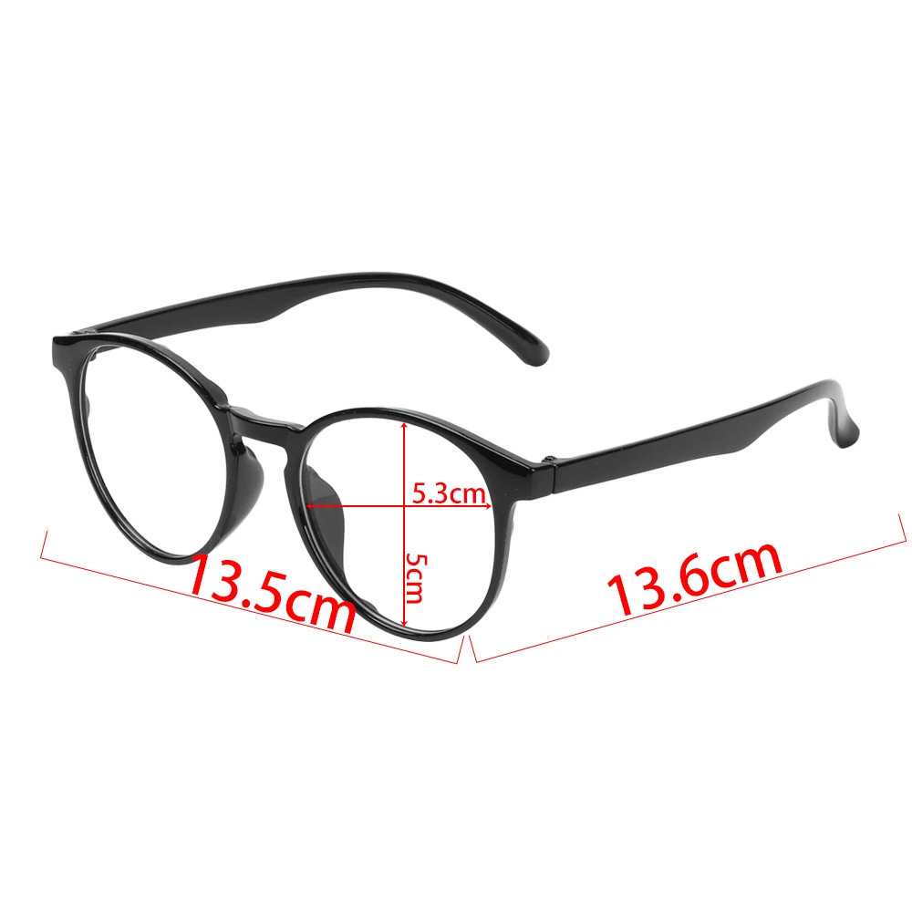 Blue Light Glasses PC Frame Resin Lens Anti Blue Light Blocking Radiation Sunglasses Unisex Trend Clear Lenses Computer Glasses reading glasses with blue light filter