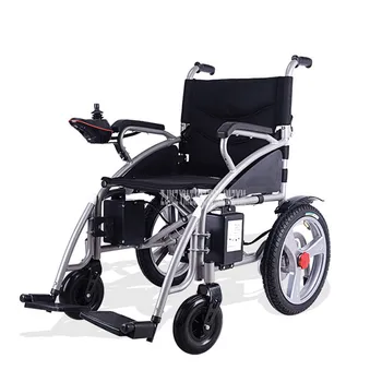 

Electric Wheelchair Carbon Steel Frame Elderly Disabled Patient Foldable Wheelchair Handicapped Scooter Lithium Battery DD-01