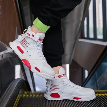 

top Sneakers comfortable causal de Fashion 2020 spring sale mens zapatos leisure man sneakers para shoes high sports Breathable