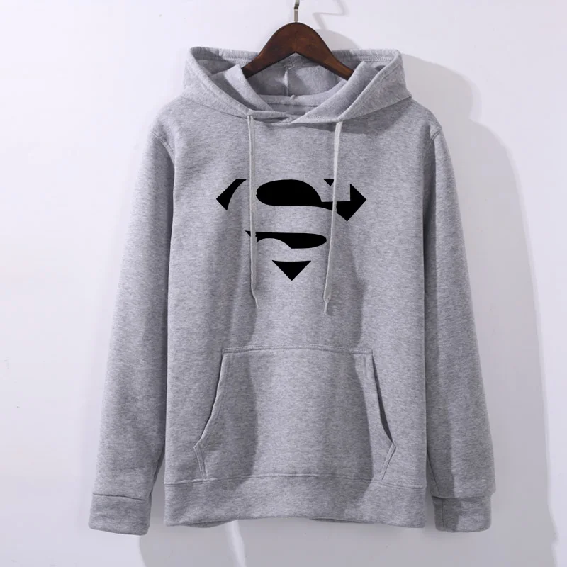 Комический Логотип Супер герой женские толстовки Супермен Бэтмен Капитан