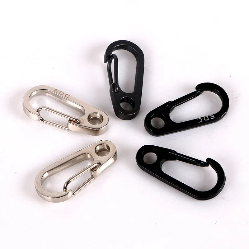 Details about   Small Buckles Key Chain Outdoor Portable 50/100 pcs Carabiner New Durable 