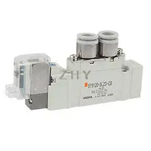 Пуш-ап повернуть рычаг блокировки 5 Порты и разъёмы Пневматический электромагнитный клапан