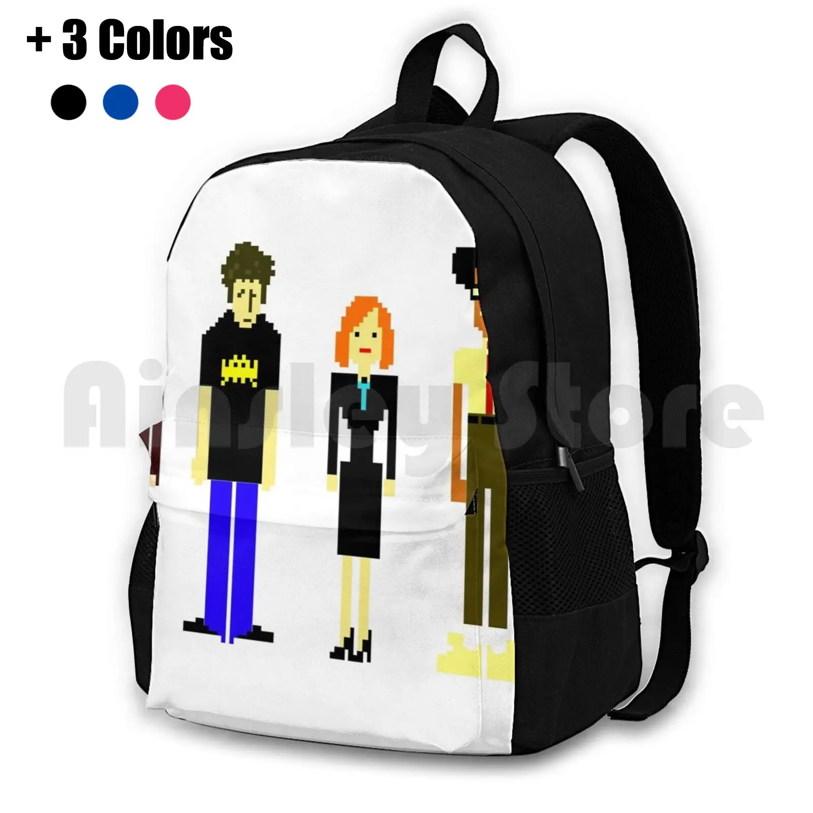 Siamo Noi, Jen! Zaino Da Trekking All'Aperto Equitazione Arrampicata Borsa Sportiva It Crowd It Crowd Geek Tv Funny Moss Roy Jen Byrd Pixel