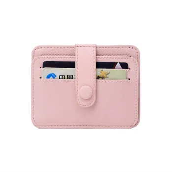 

Ultra-thin Cardholder Mini Clutch Bag Women Handbag Small ID Card Purses Ladies Hand Bags Multi-card Wallet Driver's License Bag