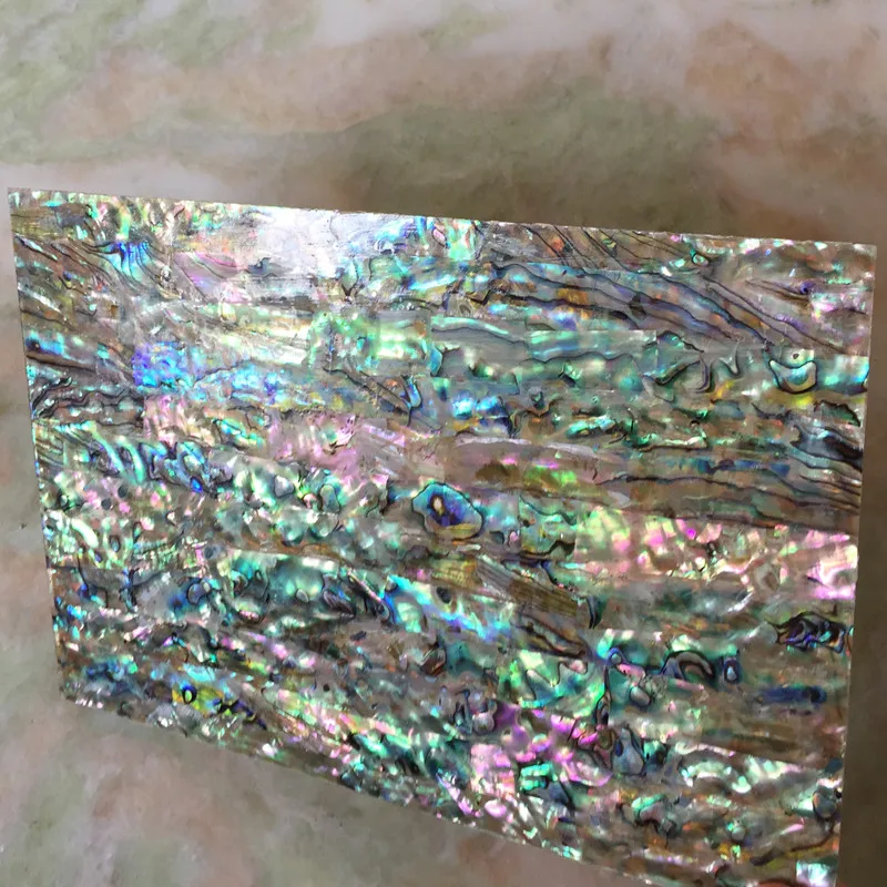 1 мм Толщина новозеландского abalone shell лист перламутровый ламинат для музыкального инструмента и деревянной инкрустации размер 240 мм/140 мм