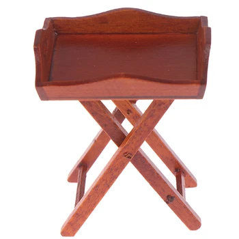 

1:12 Dollhouse Miniature Model Furniture Kitchen Tray Table Shelf Furniture Toys Size 5*3.5*6.5cm