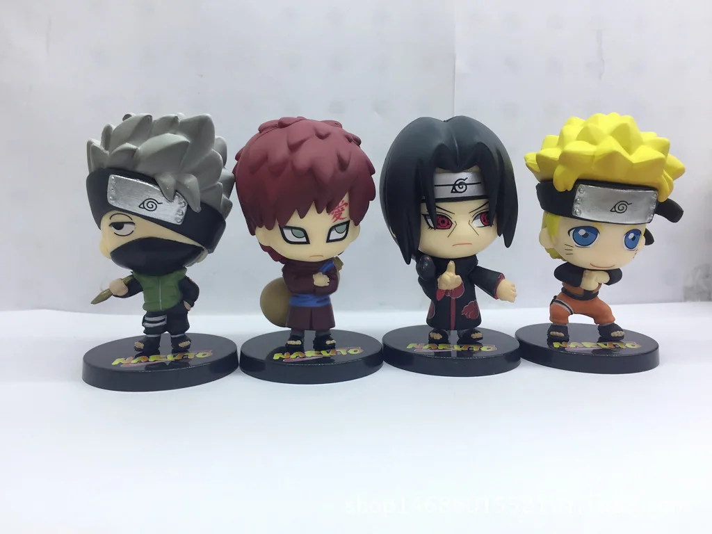 GSC Naruto Cute Uzumaki Naruto 682# девять хвостов Милая Глиняная фигурка гаражный набор